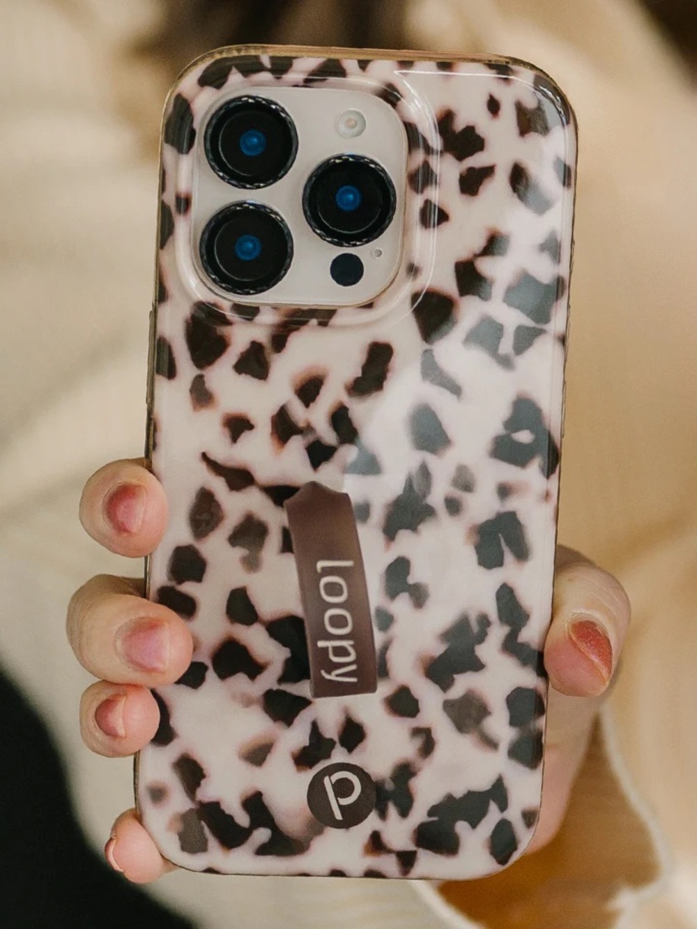 Loopy Case Blonde Tortoise - iPhone 16 Pro Max - Righty